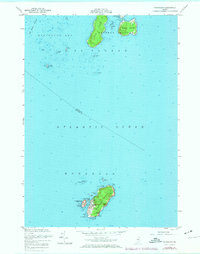 Monhegan 1955 topographic map thumbnail