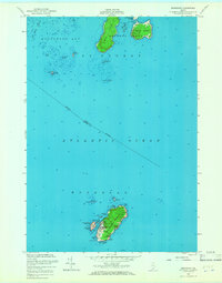 Monhegan 1955 topographic map thumbnail