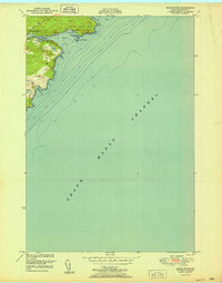 Moose River 1951 topographic map thumbnail