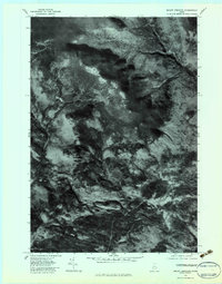 Mount Abraham 1977 topographic map preview