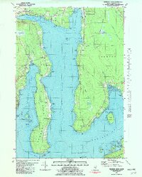 Newbury Neck 1981 topographic map thumbnail