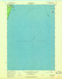 New Harbor 1955 topographic map thumbnail