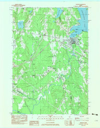 Newport 1982 topographic map thumbnail