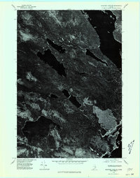 Nicatous Lake NE topographic map thumbnail