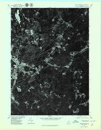 North Berwick 1977 topographic map thumbnail