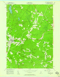 North Berwick 1956 topographic map thumbnail