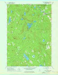 North Waterford 1963 topographic map thumbnail