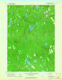 North Waterford 1963 topographic map thumbnail