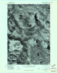 Northwest Pond 1977 topographic map thumbnail
