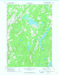 North Whitefield 1970 topographic map thumbnail