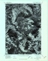 Number Four Mountain 1977 topographic map thumbnail
