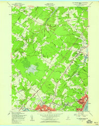 Old Orchard Beach 1956 topographic map thumbnail