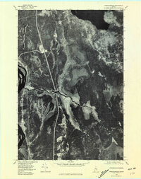 Passadumkeag 1975 topographic map thumbnail