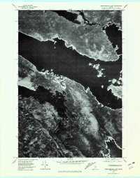 Pemadumcook Lake 1978 topographic map thumbnail