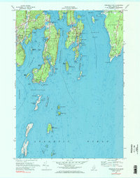Pemaquid Point 1969 topographic map thumbnail