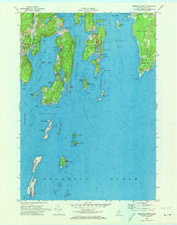 Pemaquid Point 1969 topographic map thumbnail