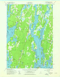 Phippsburg 1957 topographic map thumbnail