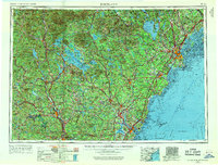 Portland 1956 topographic map thumbnail