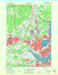 Portland West 1956 topographic map thumbnail