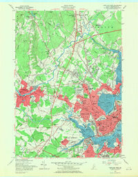 Portland West 1956 topographic map thumbnail