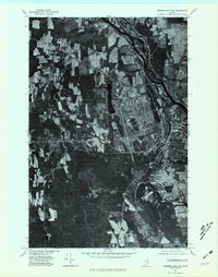 Presque Isle NE 1975 topographic map thumbnail