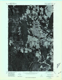 Presque Isle NW 1975 topographic map thumbnail