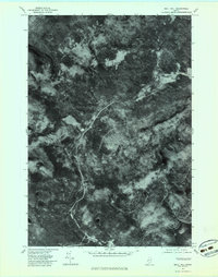 Quill Hill 1977 topographic map thumbnail