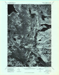 Rainbow Lake West 1978 topographic map thumbnail