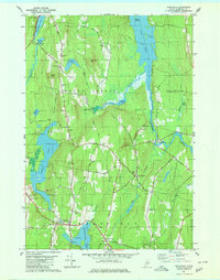 Readfield 1980 topographic map thumbnail