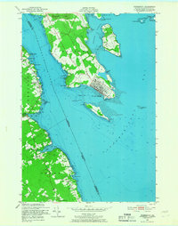 Robbinston 1949 topographic map thumbnail