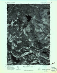 Saddleback Mountain 1977 topographic map thumbnail