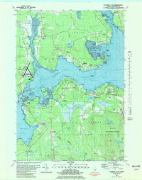 Salsbury Cove 1981 topographic map thumbnail