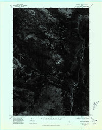 Saponac NE 1975 topographic map thumbnail