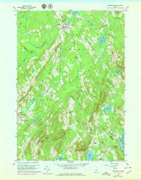 Searsmont 1960 topographic map thumbnail