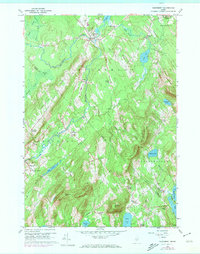Searsmont 1960 topographic map thumbnail