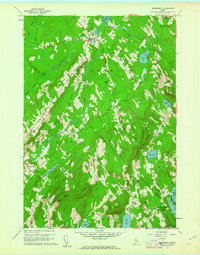 Searsmont 1960 topographic map thumbnail