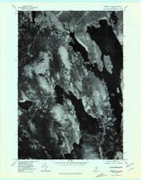 Seboeis Lake 1978 topographic map thumbnail