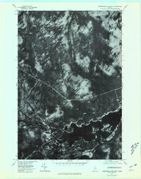 Seboomook Lake West 1977 topographic map thumbnail