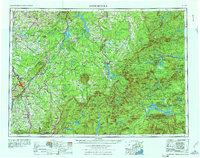 Sherbrooke 1976 topographic map thumbnail