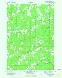 Snow Mountain 1982 topographic map thumbnail