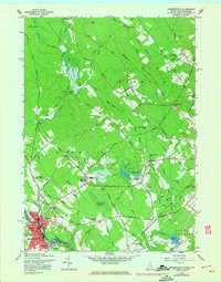 Somersworth 1958 topographic map thumbnail