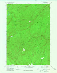 Speckled Mountain 1970 topographic map thumbnail
