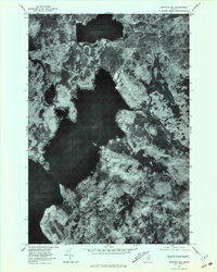 Spencer Bay 1977 topographic map thumbnail