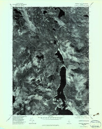 Spencer Lake 1977 topographic map thumbnail