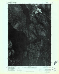 Square Lake SE 1975 topographic map thumbnail