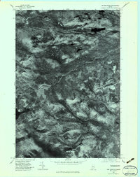 Tim Mountain 1977 topographic map thumbnail