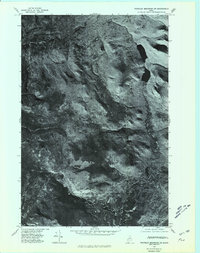 Traveler Mountain SW topographic map thumbnail