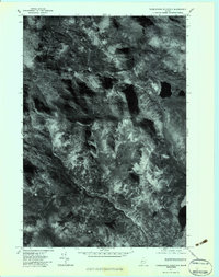 Tumbledown Mountain 1977 topographic map thumbnail