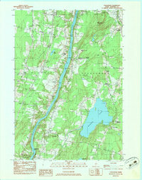 Vassalboro 1983 topographic map thumbnail