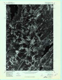 Vassalboro SE topographic map thumbnail